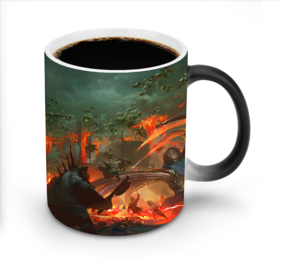 （画像用） Ne Zha 2 ナタ 魔童の大暴れ 温度変色マグカップ
