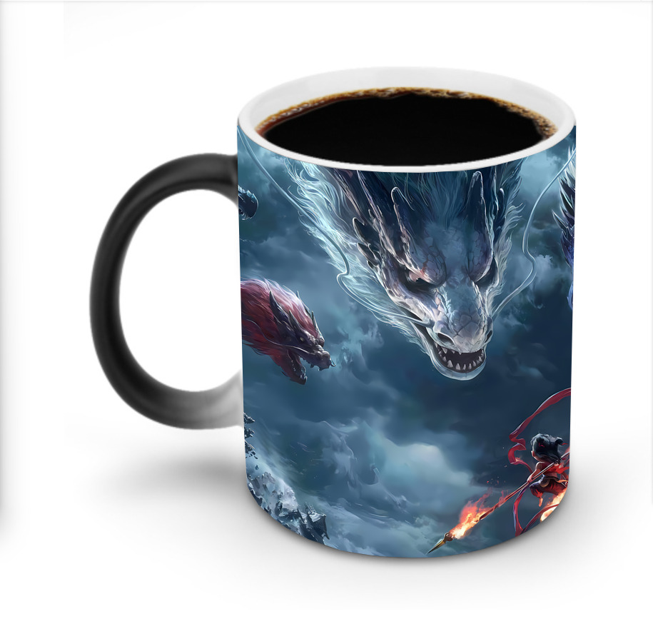 （画像用） Ne Zha 2 ナタ 魔童の大暴れ 温度変色マグカップ