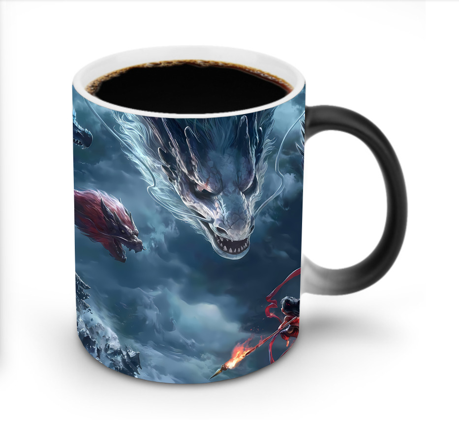 （画像用） Ne Zha 2 ナタ 魔童の大暴れ 温度変色マグカップ