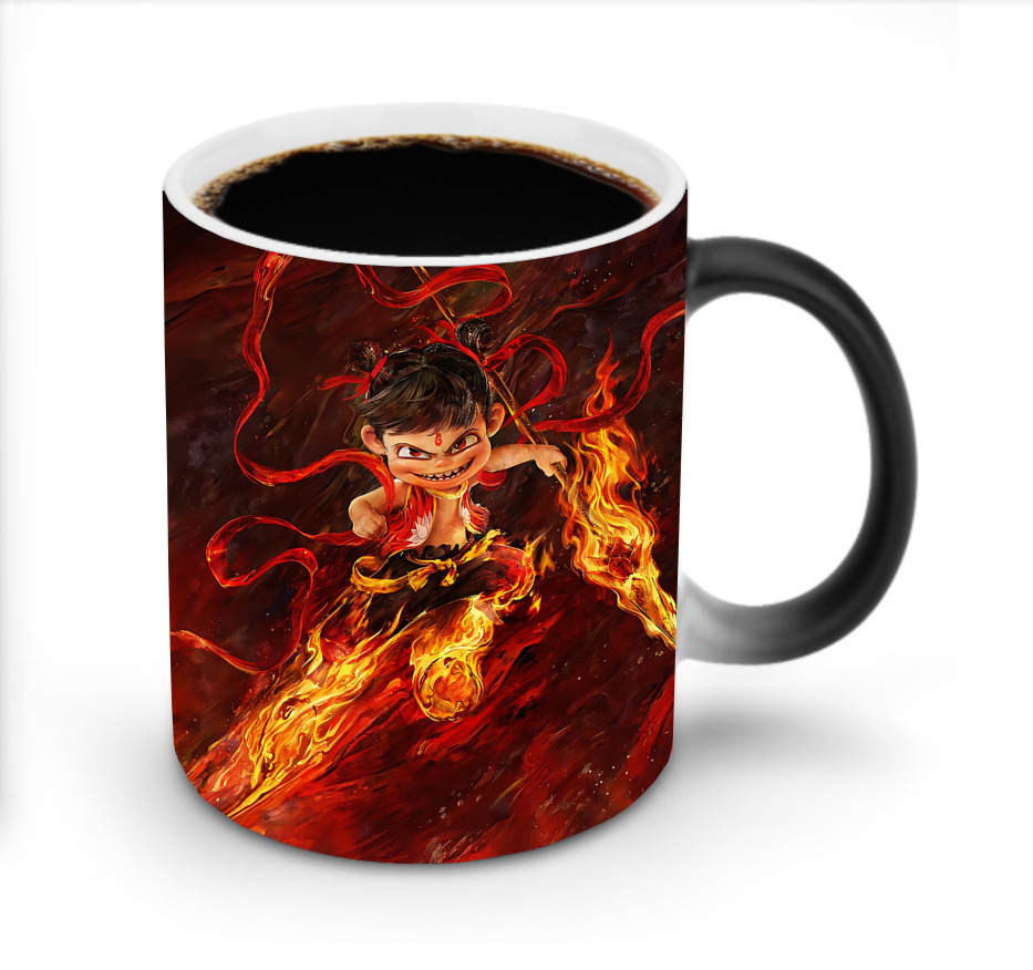 （画像用） Ne Zha 2 ナタ 魔童の大暴れ 温度変色マグカップ