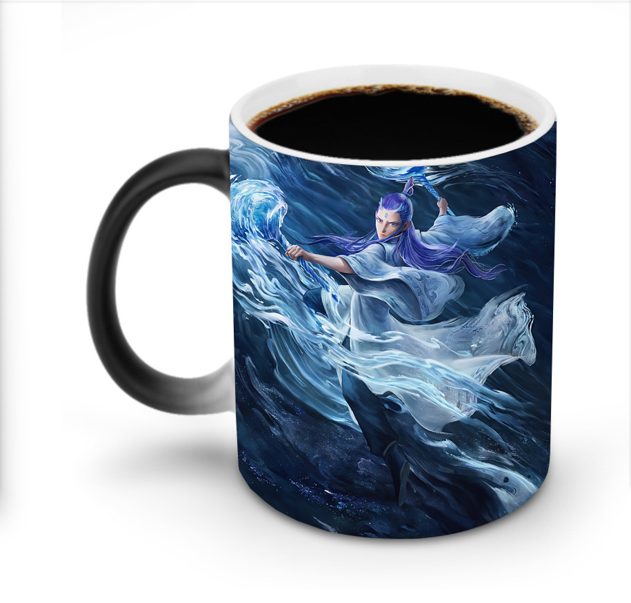 （画像用） Ne Zha 2 ナタ 魔童の大暴れ 温度変色マグカップ