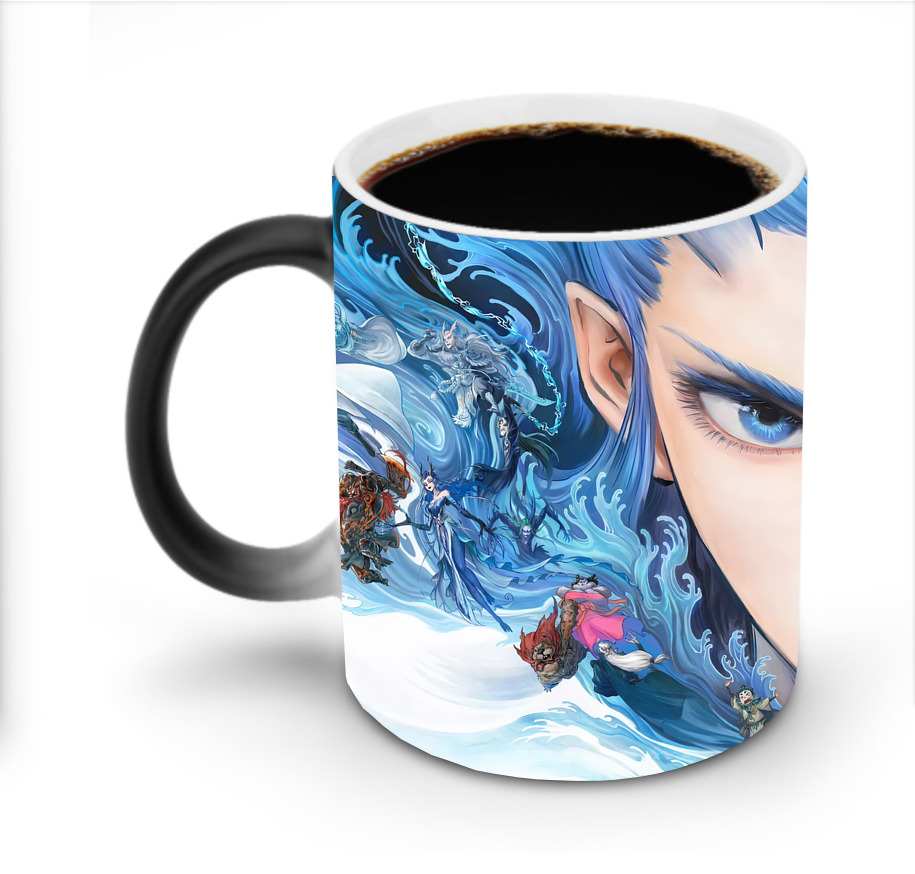 （画像用） Ne Zha 2 ナタ 魔童の大暴れ 温度変色マグカップ