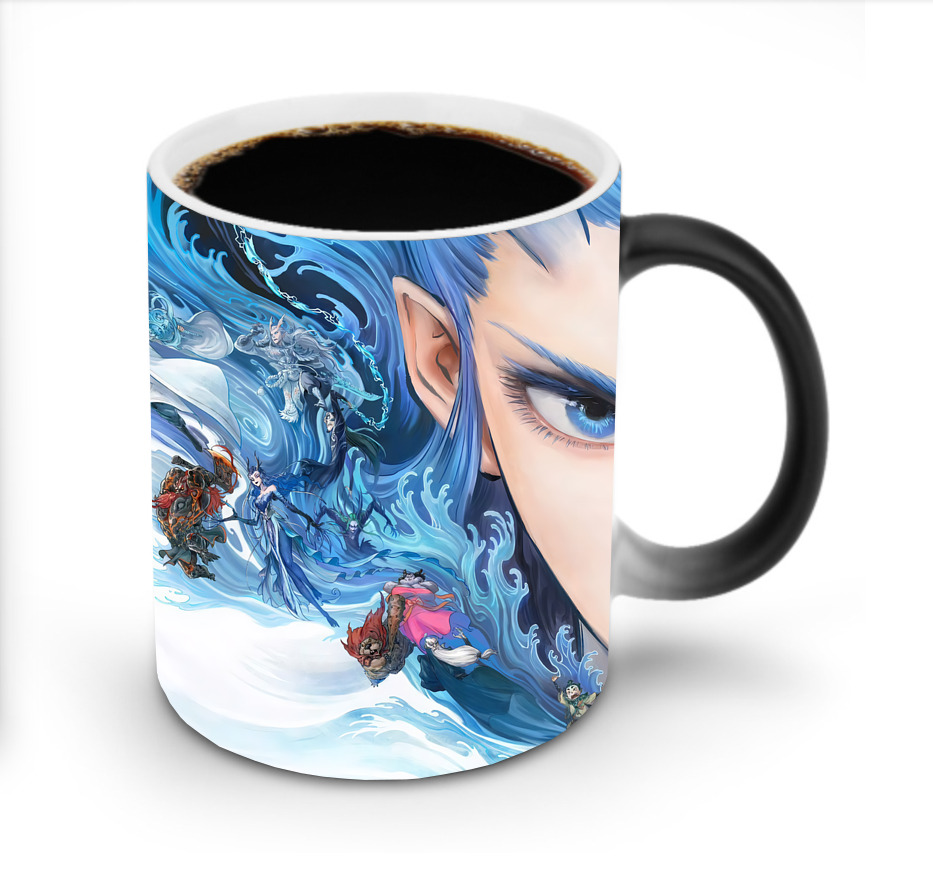 （画像用） Ne Zha 2 ナタ 魔童の大暴れ 温度変色マグカップ