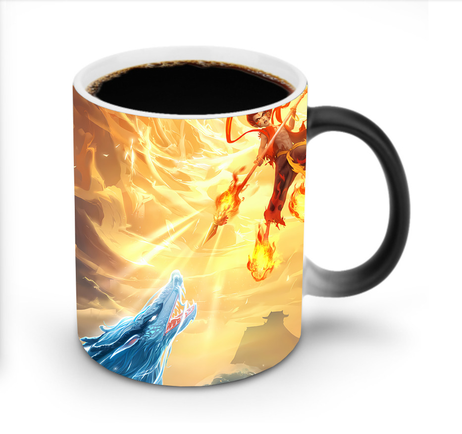 （画像用） Ne Zha 2 ナタ 魔童の大暴れ 温度変色マグカップ