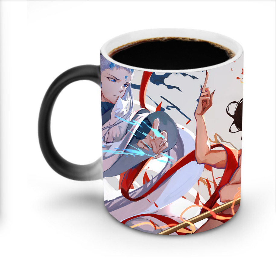 （画像用） Ne Zha 2 ナタ 魔童の大暴れ 温度変色マグカップ