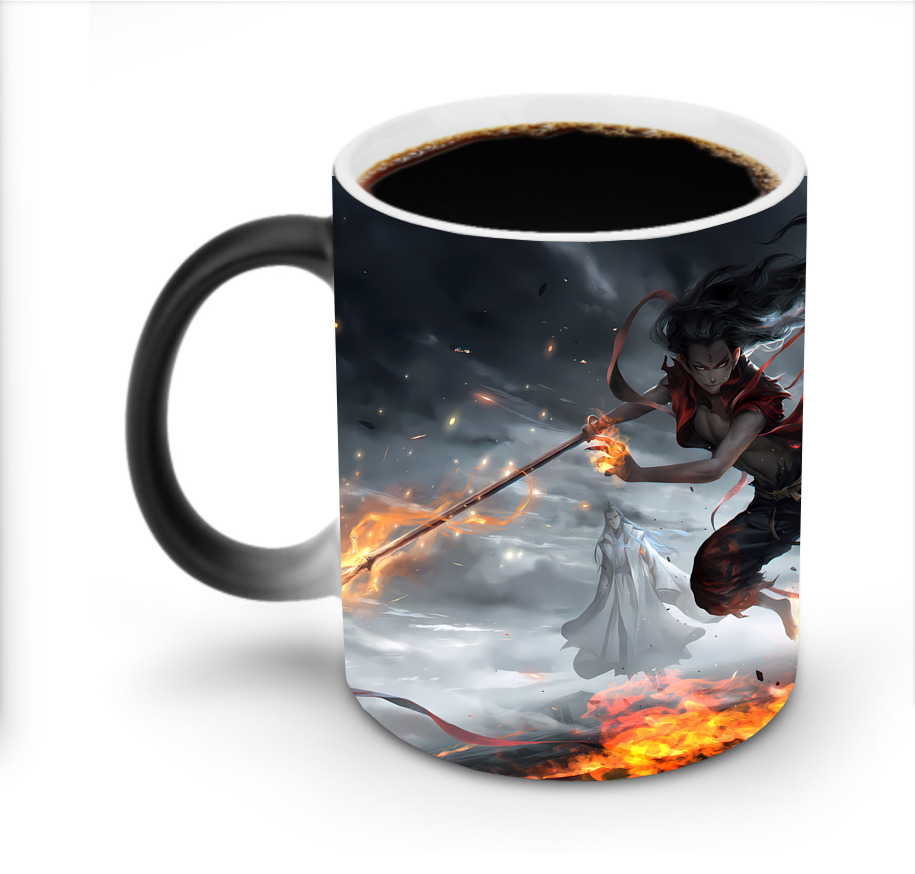 （画像用） Ne Zha 2 ナタ 魔童の大暴れ 温度変色マグカップ