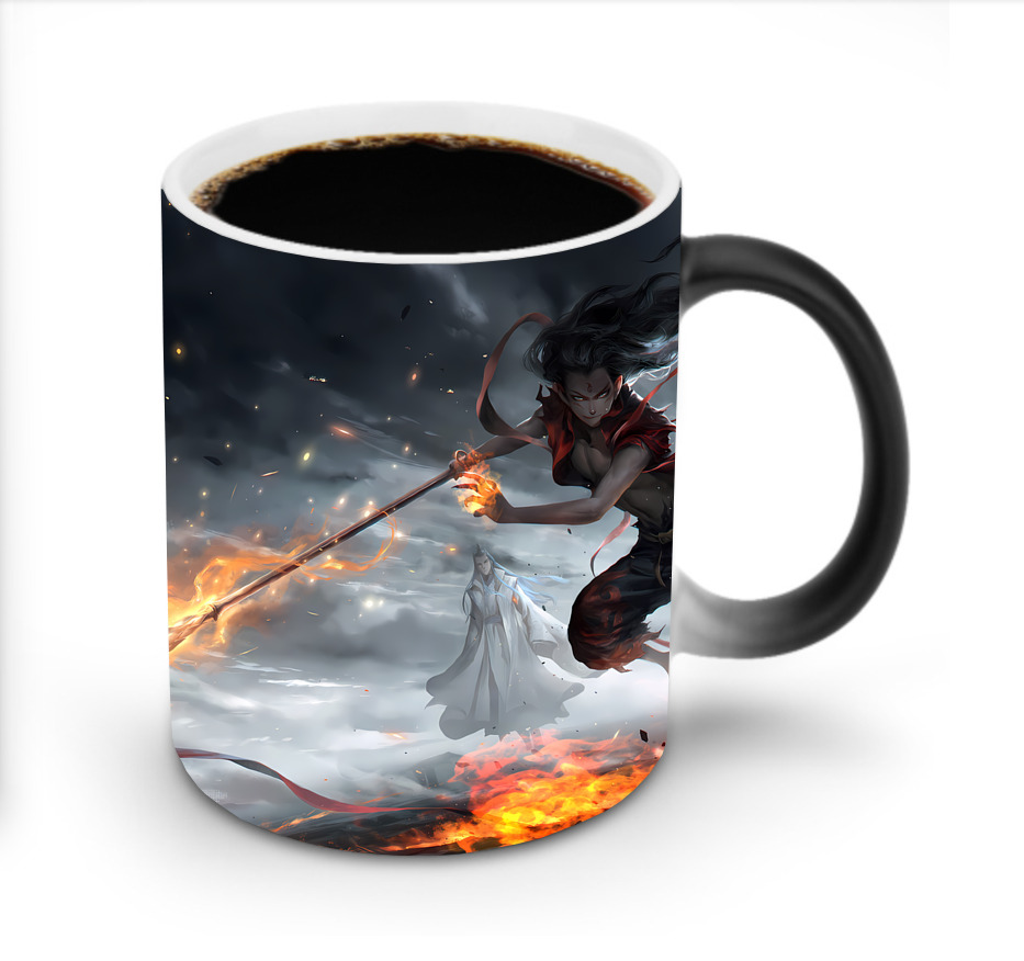 （画像用） Ne Zha 2 ナタ 魔童の大暴れ 温度変色マグカップ