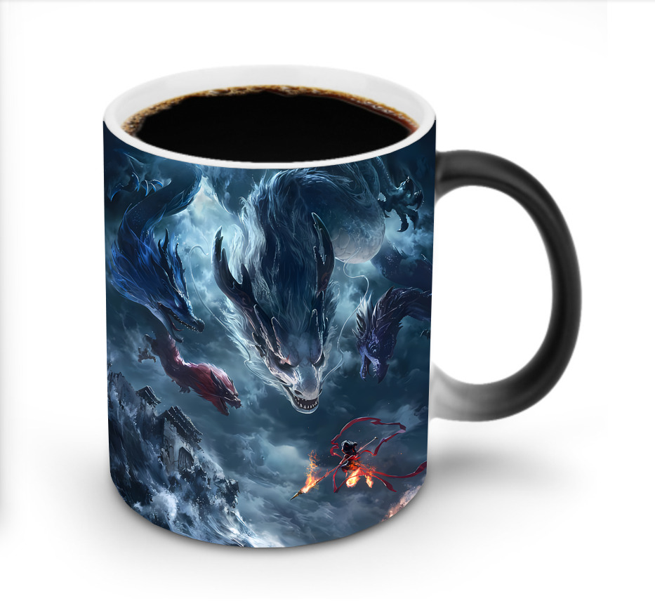 （画像用） Ne Zha 2 ナタ 魔童の大暴れ 温度変色マグカップ