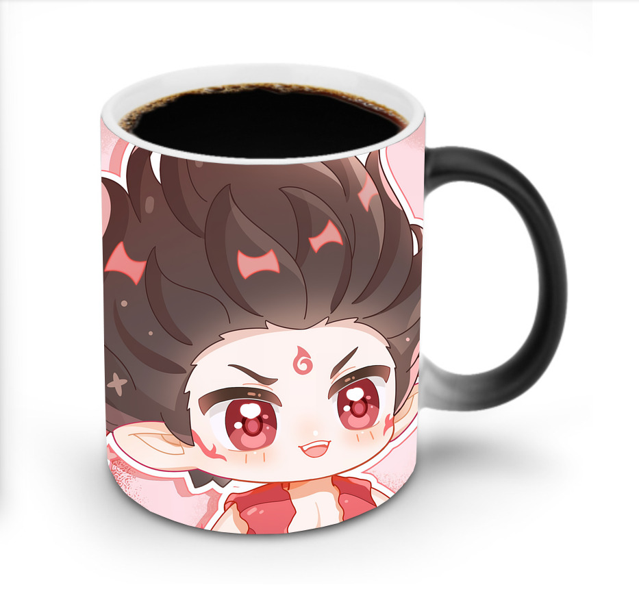 （画像用） Ne Zha 2 ナタ 魔童の大暴れ 温度変色マグカップ