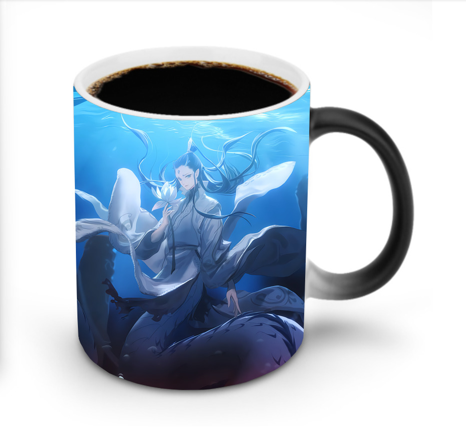 （画像用） Ne Zha 2 ナタ 魔童の大暴れ 温度変色マグカップ