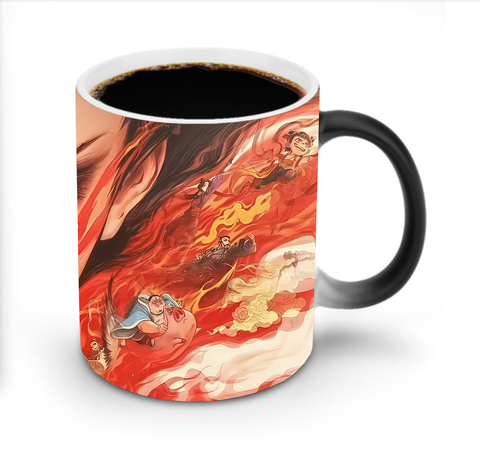 （画像用） Ne Zha 2 ナタ 魔童の大暴れ 温度変色マグカップ