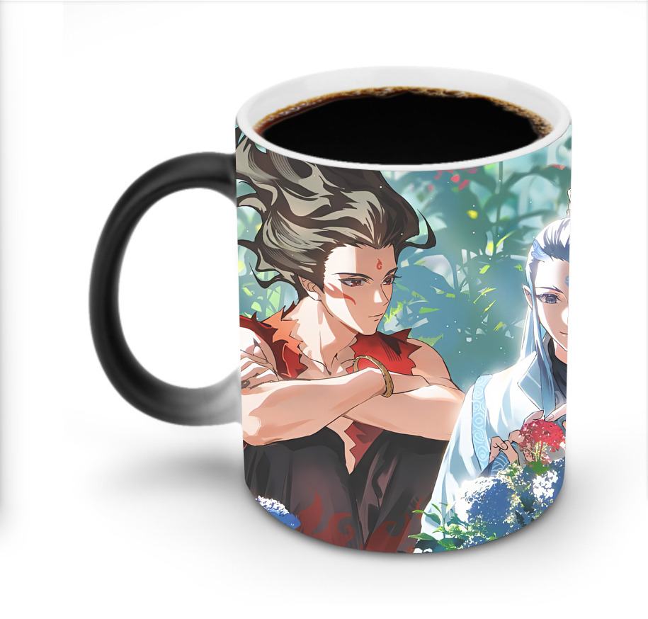 （画像用） Ne Zha 2 ナタ 魔童の大暴れ 温度変色マグカップ