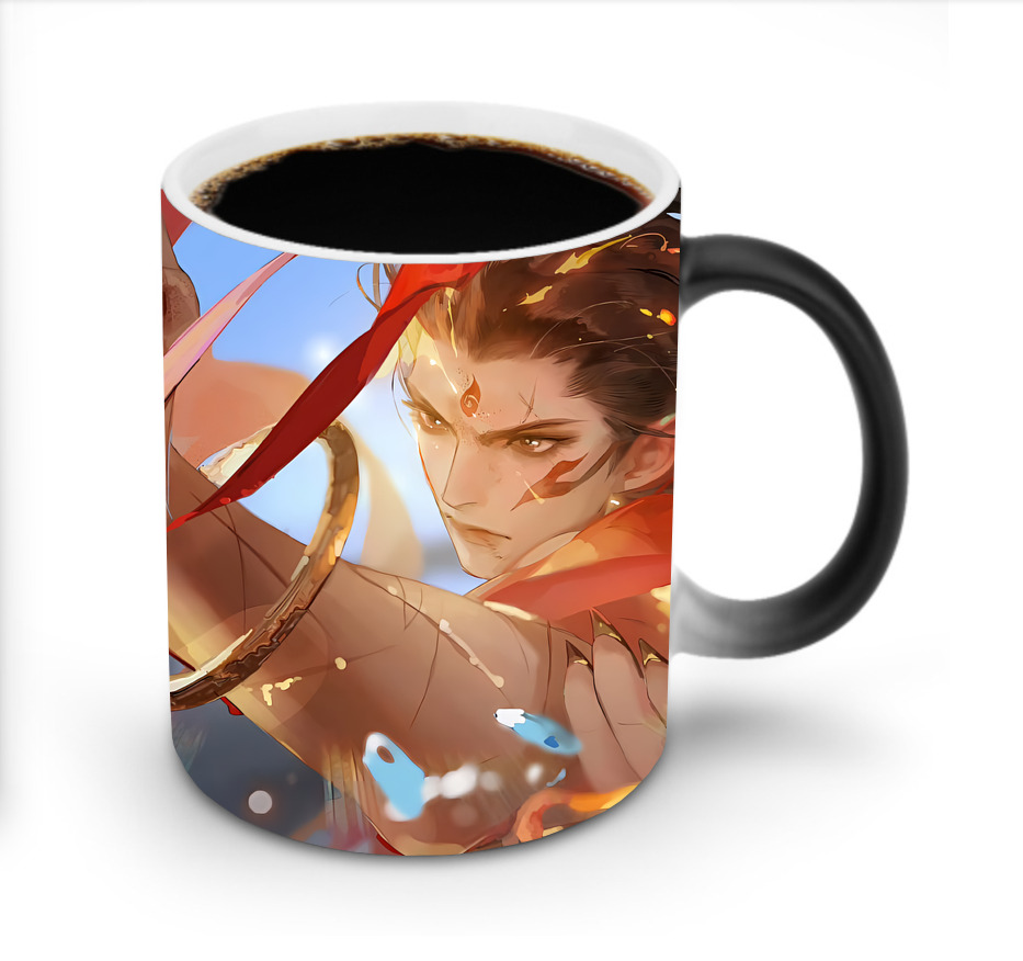 （画像用） Ne Zha 2 ナタ 魔童の大暴れ 温度変色マグカップ