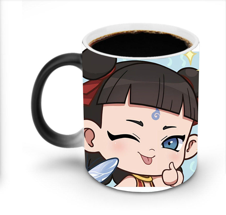 （画像用） Ne Zha 2 ナタ 魔童の大暴れ 温度変色マグカップ