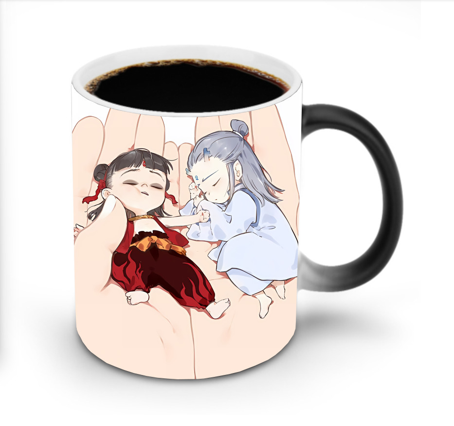 （画像用） Ne Zha 2 ナタ 魔童の大暴れ 温度変色マグカップ
