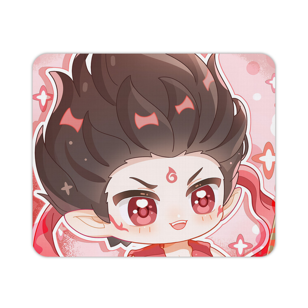 （画像用） Ne Zha 2 ナタ 魔童の大暴れ マウスパッド ステッチ加工 ラバー素材 防水 滑り止め 超薄型 ゲーミング/オフィス対応