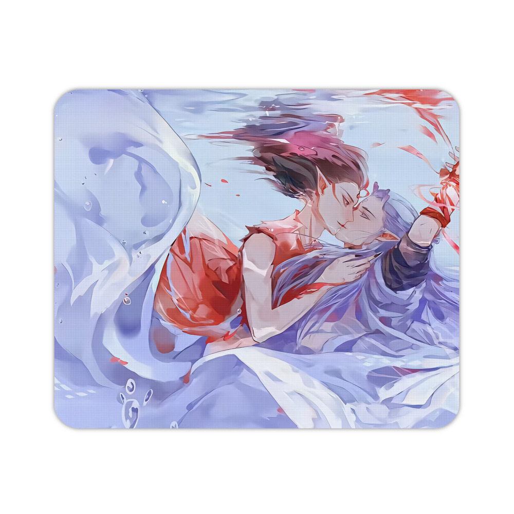 （画像用） Ne Zha 2 ナタ 魔童の大暴れ マウスパッド ステッチ加工 ラバー素材 防水 滑り止め 超薄型 ゲーミング/オフィス対応