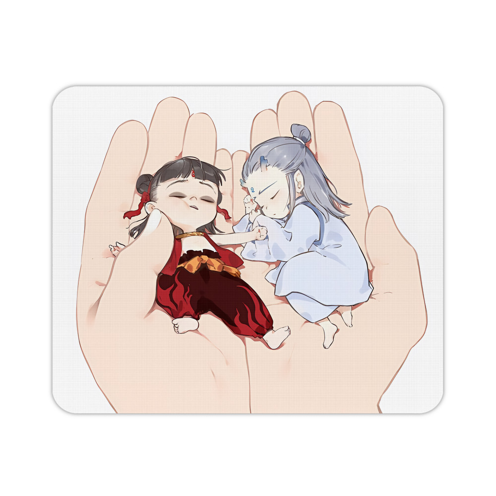 （画像用） Ne Zha 2 ナタ 魔童の大暴れ マウスパッド ステッチ加工 ラバー素材 防水 滑り止め 超薄型 ゲーミング/オフィス対応