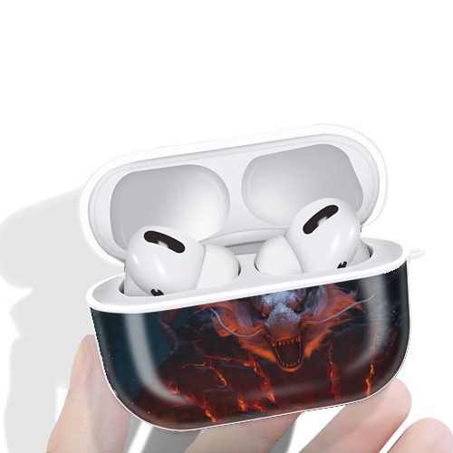 Ne Zha 2 ナタ 魔童の大暴れ 【AirPods Pro用】ハードシェル保護ケース 耐衝撃・防指紋・カラビナ付き商品仕様