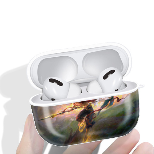 Ne Zha 2 ナタ 魔童の大暴れ 【AirPods Pro用】ハードシェル保護ケース 耐衝撃・防指紋・カラビナ付き商品仕様