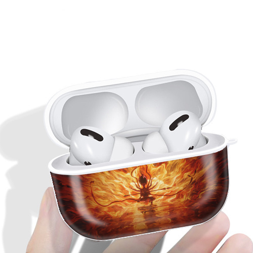 Ne Zha 2 ナタ 魔童の大暴れ 【AirPods Pro用】ハードシェル保護ケース 耐衝撃・防指紋・カラビナ付き商品仕様