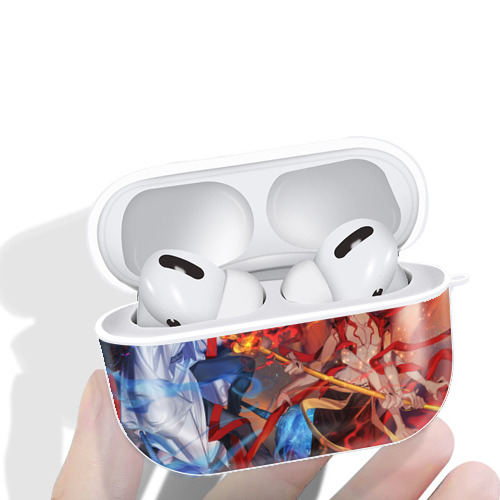 Ne Zha 2 ナタ 魔童の大暴れ 【AirPods Pro用】ハードシェル保護ケース 耐衝撃・防指紋・カラビナ付き商品仕様