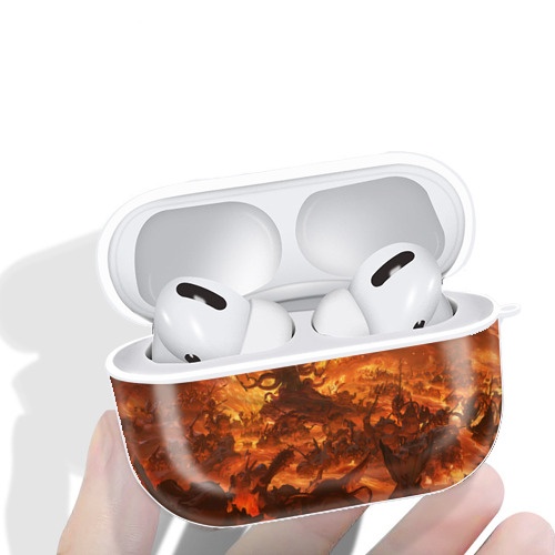 Ne Zha 2 ナタ 魔童の大暴れ 【AirPods Pro用】ハードシェル保護ケース 耐衝撃・防指紋・カラビナ付き商品仕様
