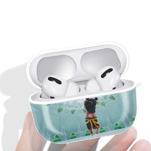 Ne Zha 2 ナタ 魔童の大暴れ 【AirPods Pro用】ハードシェル保護ケース 耐衝撃・防指紋・カラビナ付き商品仕様