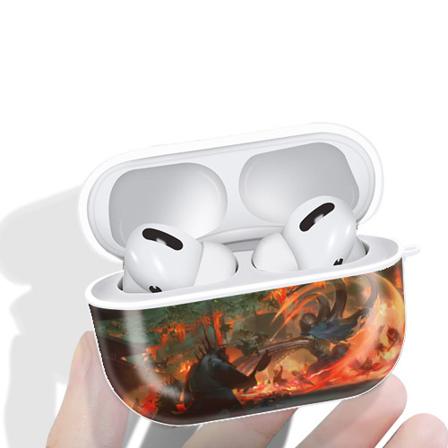 Ne Zha 2 ナタ 魔童の大暴れ 【AirPods Pro用】ハードシェル保護ケース 耐衝撃・防指紋・カラビナ付き商品仕様