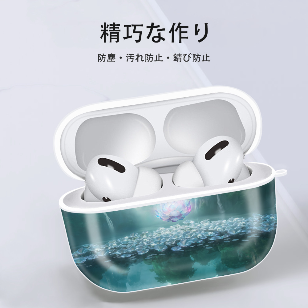 Ne Zha 2 ナタ 魔童の大暴れ 【AirPods Pro用】ハードシェル保護ケース 耐衝撃・防指紋・カラビナ付き商品仕様