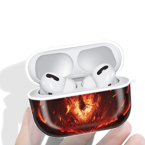 Ne Zha 2 ナタ 魔童の大暴れ 【AirPods Pro用】ハードシェル保護ケース 耐衝撃・防指紋・カラビナ付き商品仕様