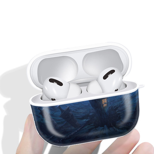 Ne Zha 2 ナタ 魔童の大暴れ 【AirPods Pro用】ハードシェル保護ケース 耐衝撃・防指紋・カラビナ付き商品仕様