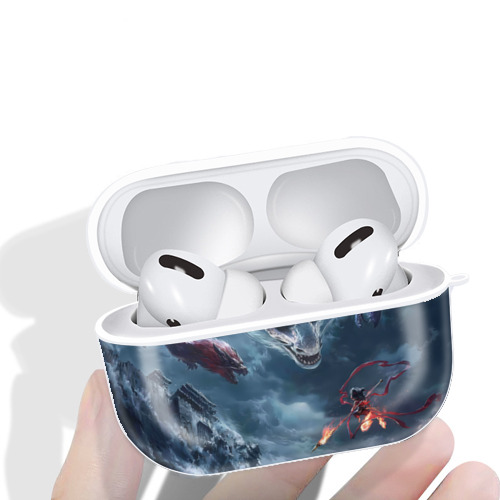 Ne Zha 2 ナタ 魔童の大暴れ 【AirPods Pro用】ハードシェル保護ケース 耐衝撃・防指紋・カラビナ付き商品仕様