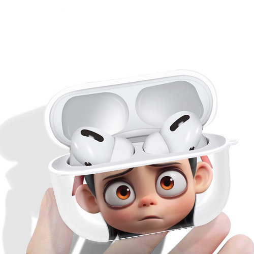 Ne Zha 2 ナタ 魔童の大暴れ 【AirPods Pro用】ハードシェル保護ケース 耐衝撃・防指紋・カラビナ付き商品仕様