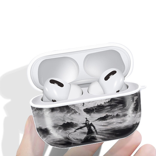 Ne Zha 2 ナタ 魔童の大暴れ 【AirPods Pro用】ハードシェル保護ケース 耐衝撃・防指紋・カラビナ付き商品仕様