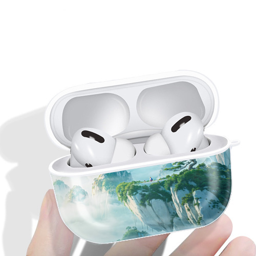 Ne Zha 2 ナタ 魔童の大暴れ 【AirPods Pro用】ハードシェル保護ケース 耐衝撃・防指紋・カラビナ付き商品仕様