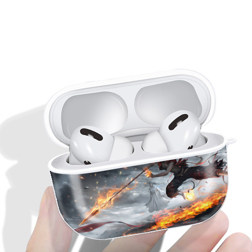 Ne Zha 2 ナタ 魔童の大暴れ 【AirPods Pro用】ハードシェル保護ケース 耐衝撃・防指紋・カラビナ付き商品仕様