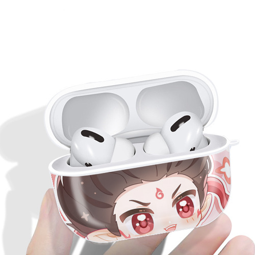 Ne Zha 2 ナタ 魔童の大暴れ 【AirPods Pro用】ハードシェル保護ケース 耐衝撃・防指紋・カラビナ付き商品仕様