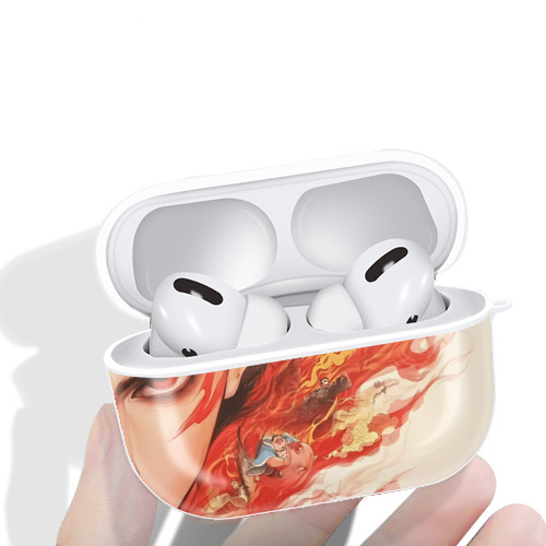 Ne Zha 2 ナタ 魔童の大暴れ 【AirPods Pro用】ハードシェル保護ケース 耐衝撃・防指紋・カラビナ付き商品仕様