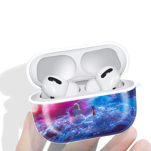 Ne Zha 2 ナタ 魔童の大暴れ 【AirPods Pro用】ハードシェル保護ケース 耐衝撃・防指紋・カラビナ付き商品仕様