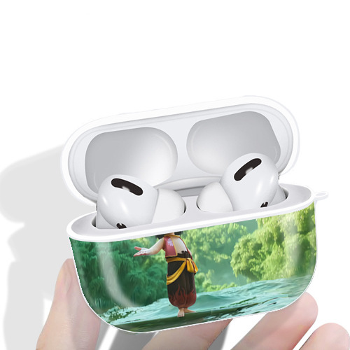 Ne Zha 2 ナタ 魔童の大暴れ 【AirPods Pro用】ハードシェル保護ケース 耐衝撃・防指紋・カラビナ付き商品仕様