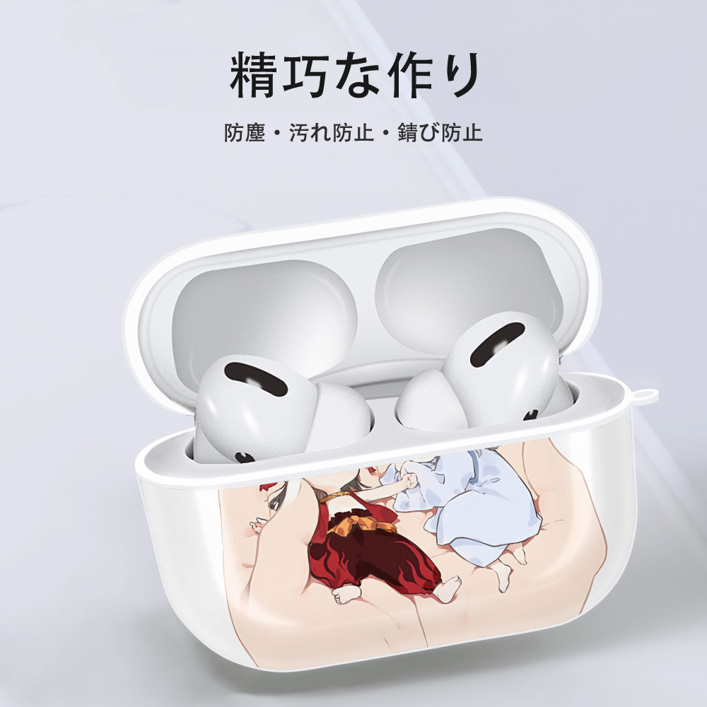 Ne Zha 2 ナタ 魔童の大暴れ 【AirPods Pro用】ハードシェル保護ケース 耐衝撃・防指紋・カラビナ付き商品仕様