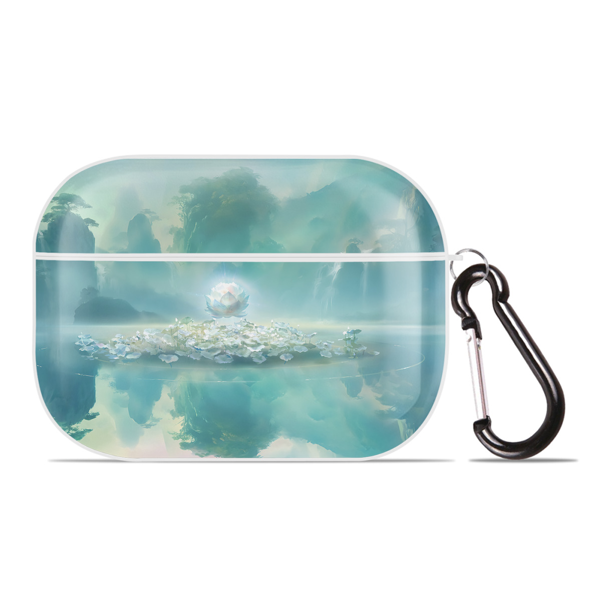 （画像用） Ne Zha 2 ナタ 魔童の大暴れ 【AirPods Pro用】ハードシェル保護ケース 耐衝撃・防指紋・カラビナ付き商品仕様