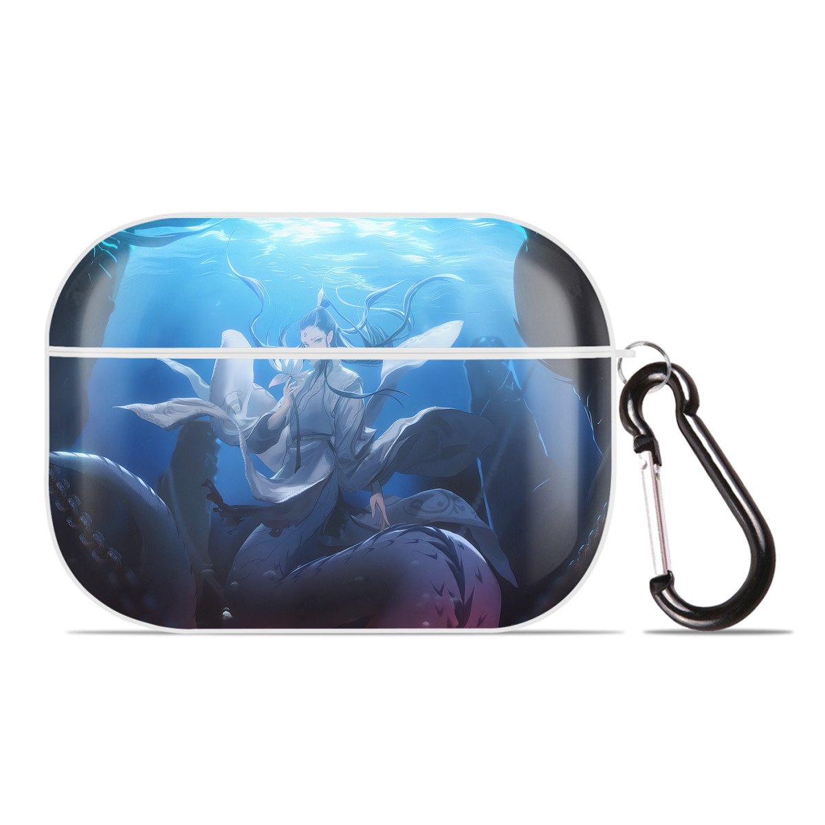 （画像用） Ne Zha 2 ナタ 魔童の大暴れ 【AirPods Pro用】ハードシェル保護ケース 耐衝撃・防指紋・カラビナ付き商品仕様