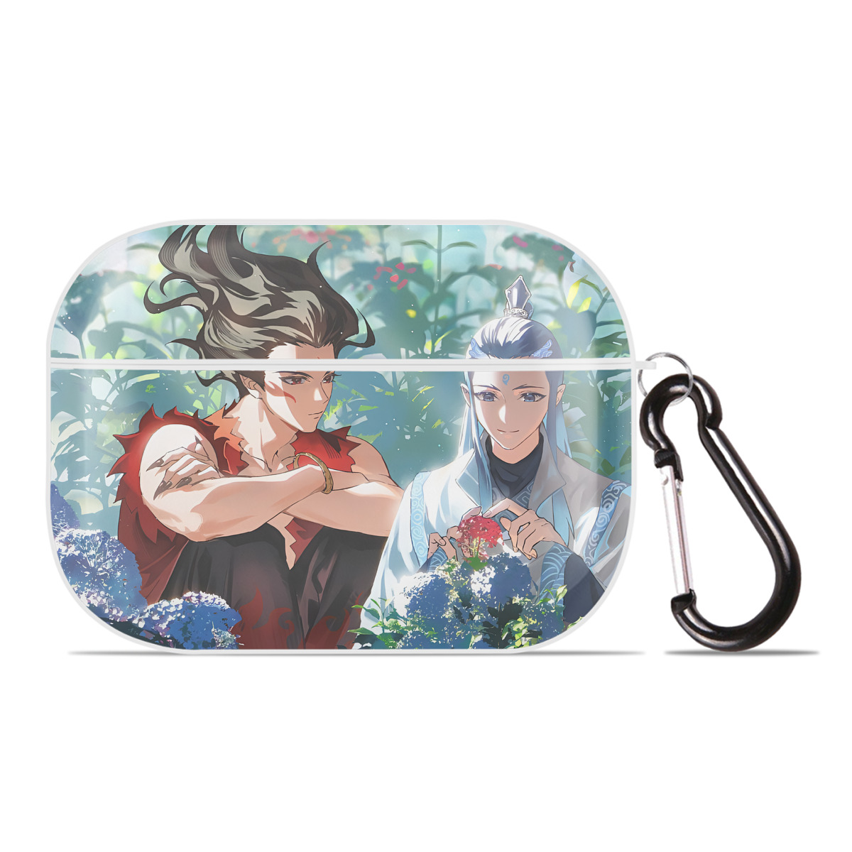 （画像用） Ne Zha 2 ナタ 魔童の大暴れ 【AirPods Pro用】ハードシェル保護ケース 耐衝撃・防指紋・カラビナ付き商品仕様