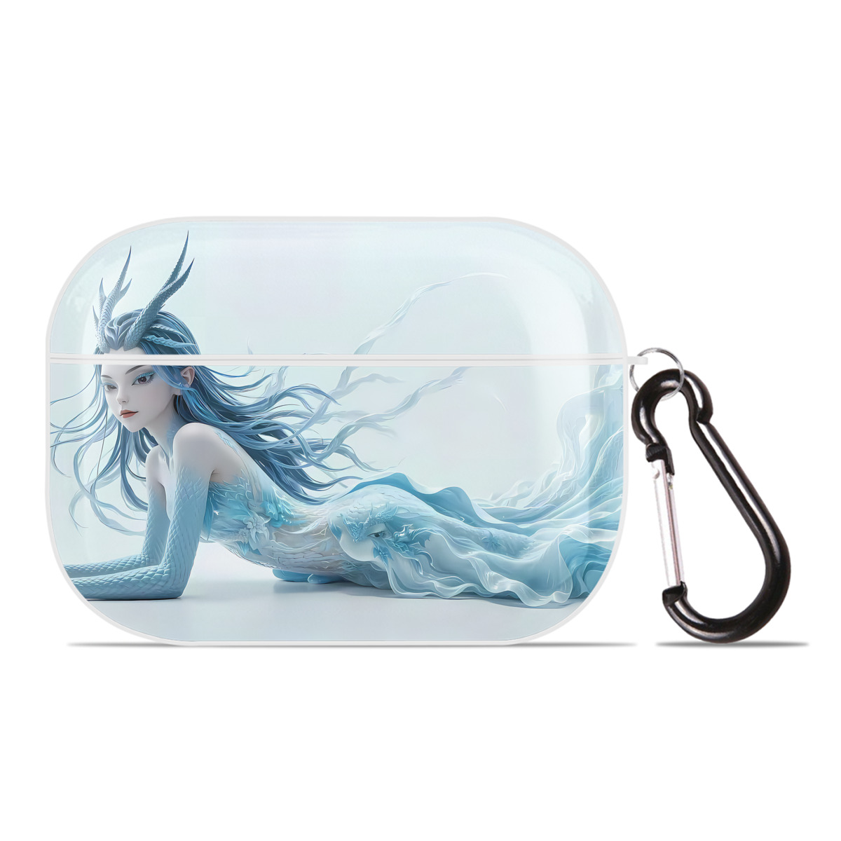 （画像用） Ne Zha 2 ナタ 魔童の大暴れ 【AirPods Pro用】ハードシェル保護ケース 耐衝撃・防指紋・カラビナ付き商品仕様