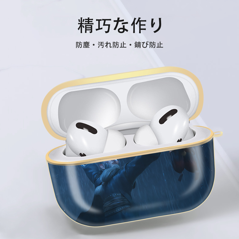 Ne Zha 2 ナタ 魔童の大暴れ 【AirPods Pro用】ハードシェル保護ケース｜耐衝撃・防指紋・カラビナ付き商品仕様