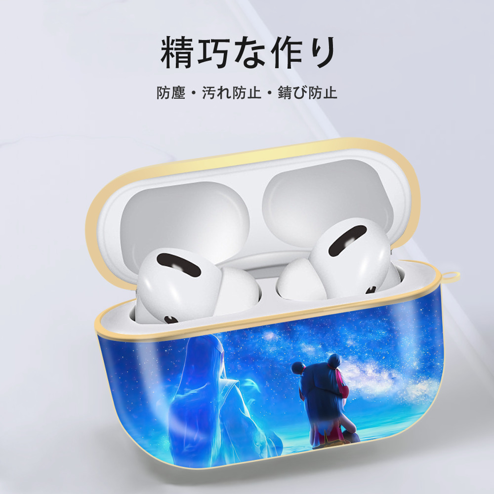 Ne Zha 2 ナタ 魔童の大暴れ 【AirPods Pro用】ハードシェル保護ケース｜耐衝撃・防指紋・カラビナ付き商品仕様