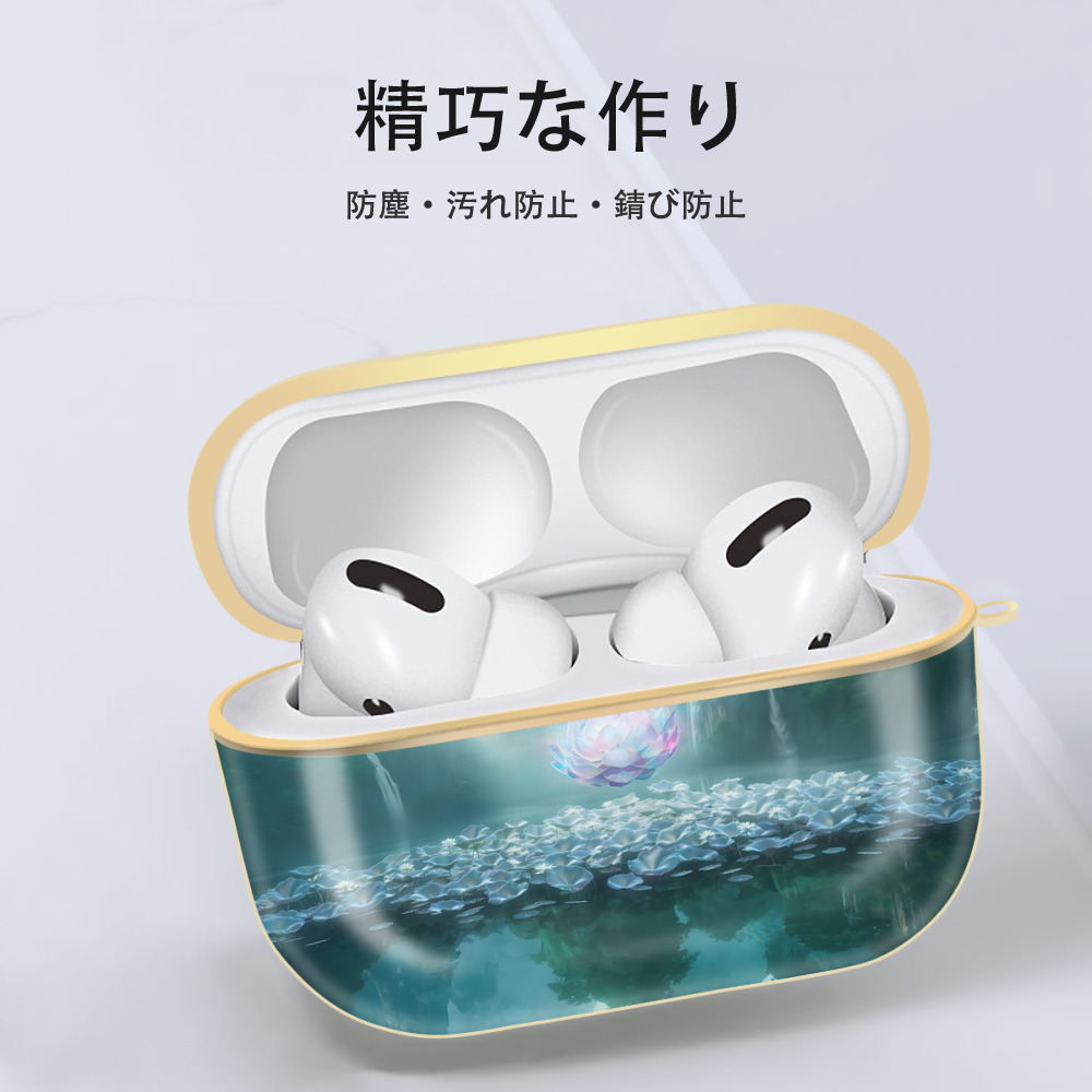 Ne Zha 2 ナタ 魔童の大暴れ 【AirPods Pro用】ハードシェル保護ケース｜耐衝撃・防指紋・カラビナ付き商品仕様