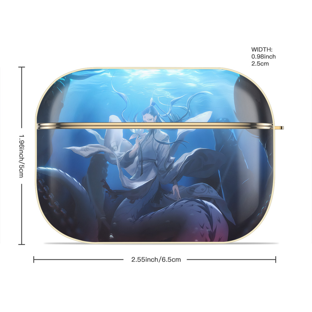 Ne Zha 2 ナタ 魔童の大暴れ 【AirPods Pro用】ハードシェル保護ケース｜耐衝撃・防指紋・カラビナ付き商品仕様